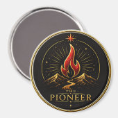 Der Pioneer Aries Archetyp Dekorativer Magnet (Vorderseite/Rückseite)