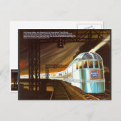 Der Pionier Zephyr 1934 Postkarte (Vorne/Hinten)