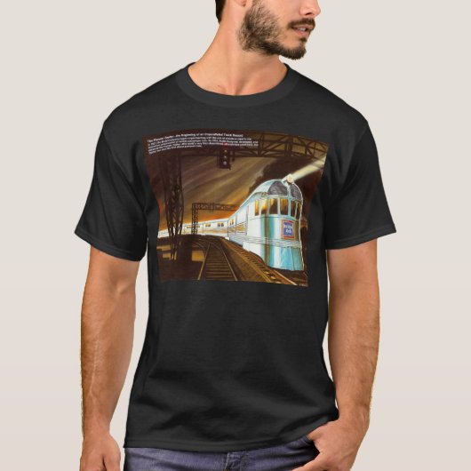 Der Pionier Zephyr 1934 T-Shirt (Vorderseite)
