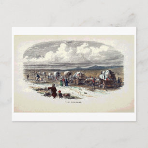 Der Pioniere Vintage Druck Postkarte