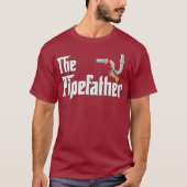 Der Pipate Plumber spendet Pipefitter lustig T-Shirt (Vorderseite)