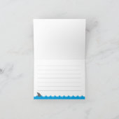 Der Pirat des Jungen danken Ihnen: 2. Grad und Up Dankeskarte (Innenseite)