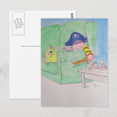 Der Pirat! Postkarte (Vorne/Hinten)