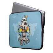 Der Pirat Seaborne | 15" Laptopschutzhülle (Vorderseite Links)