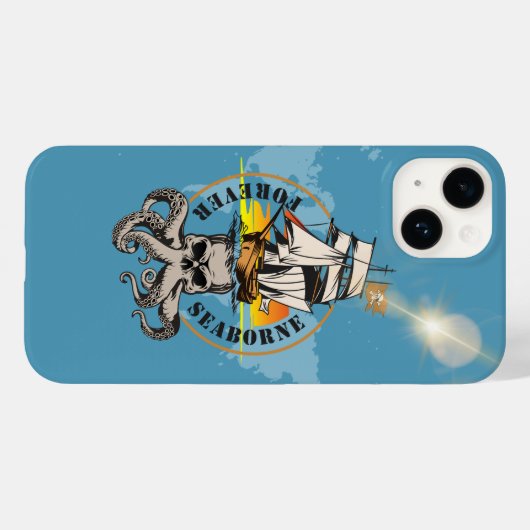 Der Pirat Seaborne | Case-Mate iPhone Hülle (Rückseite (Horizontal))