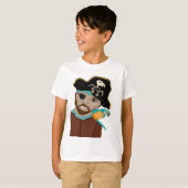 Der Pirat 🏴 ‍ ☠️ T-Shirt (Vorne ganz)