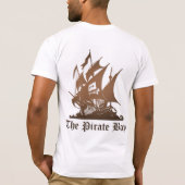 der Pirat, teilend ist sich kümmerte… T-Shirt (Rückseite)