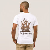 der Pirat, teilend ist sich kümmerte… T-Shirt (Schwarz voll)