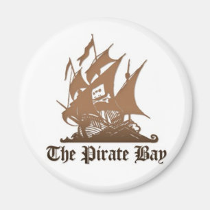 Der Pirate Bay Magnet-Kühlschrank Magnet