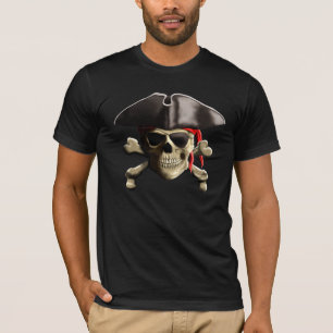 Der Piratenflagge Pirate Skull T-Shirt
