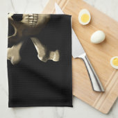 Der Piratenflagge-Piraten-Schädel Handtuch (Viertel Falte)