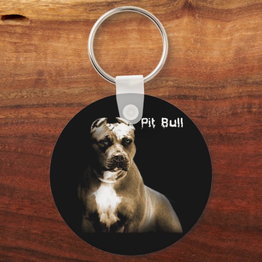 Der PITbull Schlüsselanhänger (Vorderseite)