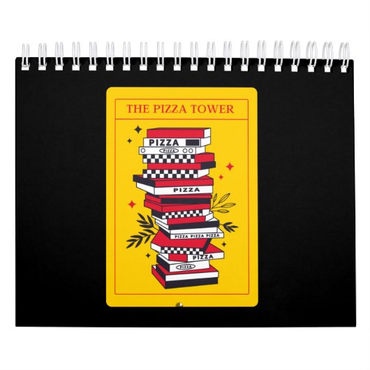 Der Pizza-Turm Kalender (Titelbild)
