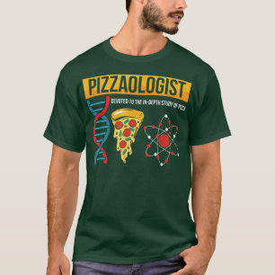 Der Pizzaologe studierte Pizzaologie T-Shirt