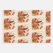 Der Plaid Turkey Waltz Geschenkpapier Set (Vorderseite 3)