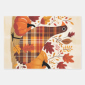 Der Plaid Turkey Waltz Geschenkpapier Set (Vorderseite 2)