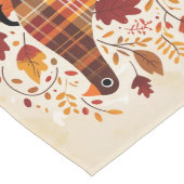 Der Plaid Turkey Waltz Großer Tischläufer (Ecke)