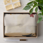 Der Plaid Turkey Waltz Seidenpapier (Geschenk)