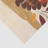 Der Plaid Turkey Waltz Seidenpapier (Ausschnitt)