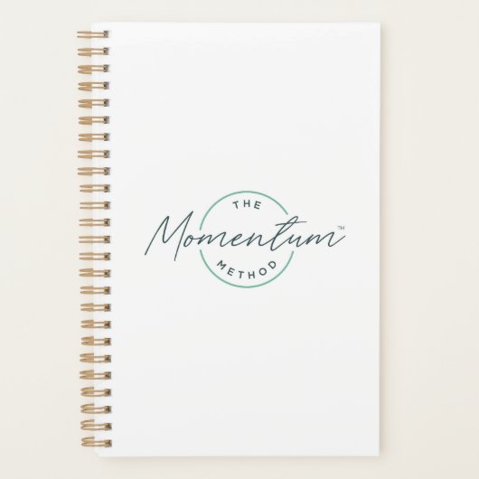 Der Plan für die Momentum-Methode™ Planer (Vorderseite)
