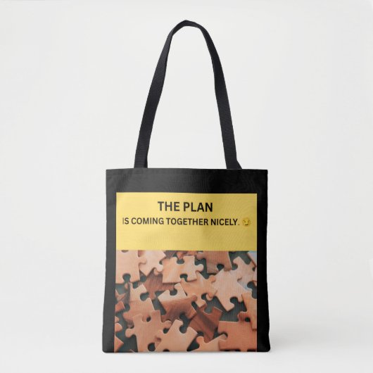 DER PLAN NIMMT LANGSAM FORM AN. 😏 TASCHE (Vorderseite)