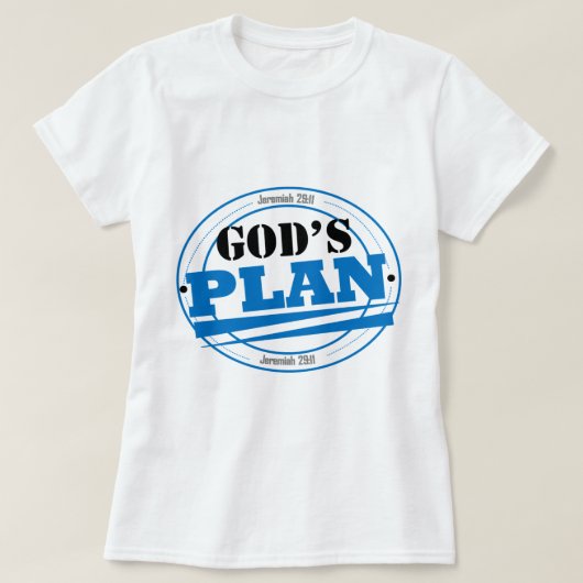 Der Plan-T - Shirt des Gottes (Design vorne)