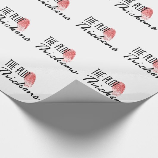 Der Plan verdickt Geschenkpapier (Ecke)