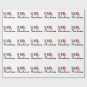 Der Plan verdickt Geschenkpapier (Flach)