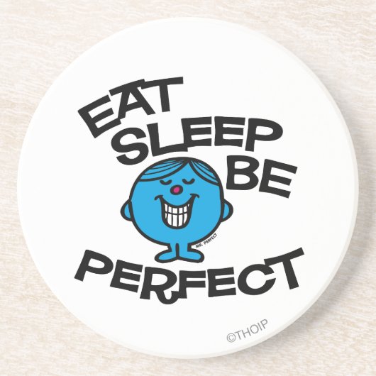 Der Plan von Herrn Perfect für das Leben Getränkeuntersetzer (Vorne)