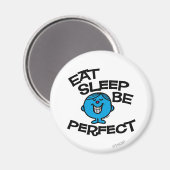 Der Plan von Herrn Perfect für das Leben Magnet (Vorderseite/Rückseite)