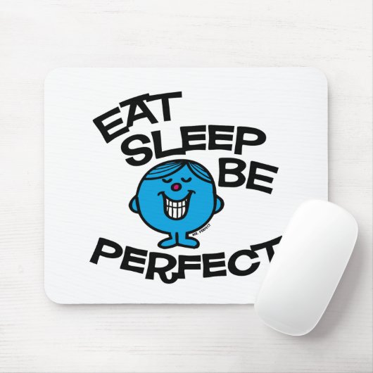 Der Plan von Herrn Perfect für das Leben Mousepad (Mit Mouse)