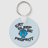 Der Plan von Herrn Perfect für das Leben Schlüsselanhänger (Rückseite)