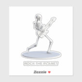 Der Planet Aufkleber (Blatt)