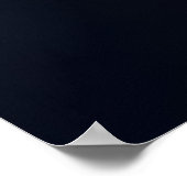 Der Planet Erde aus dem All Poster (Ecke)