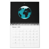 Der Planet Erde Kalender (Feb 2027)