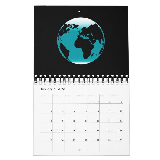Der Planet Erde Kalender (Jan 2026)