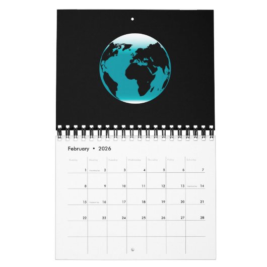 Der Planet Erde Kalender (Feb 2026)