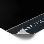 Der Planet Erde Poster (Ecke)