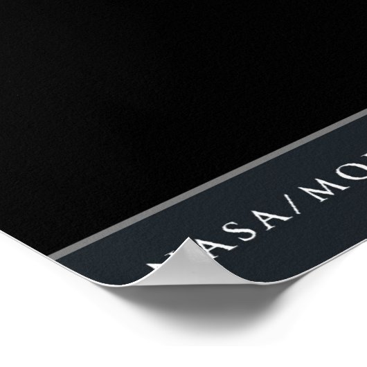 Der Planet Erde Poster (Ecke)