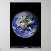Der Planet Erde Poster (Vorne)