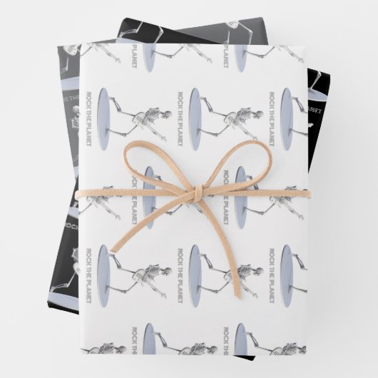 Der Planet Geschenkpapier Set (Beispiel)