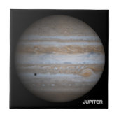 Der Planet Jupiter Fliese (Vorderseite)