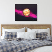 Der Planet Jupiter Leinwanddruck (Insitu (Schlafzimmer))