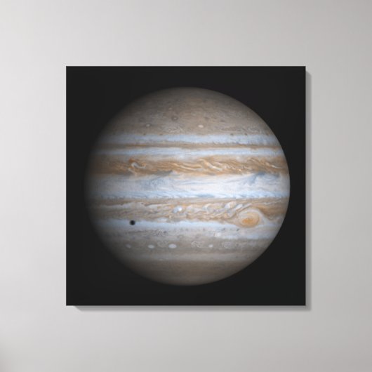 Der Planet Jupiter Leinwanddruck (Vorderseite)