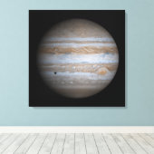 Der Planet Jupiter Leinwanddruck (Insitu (Holzboden))