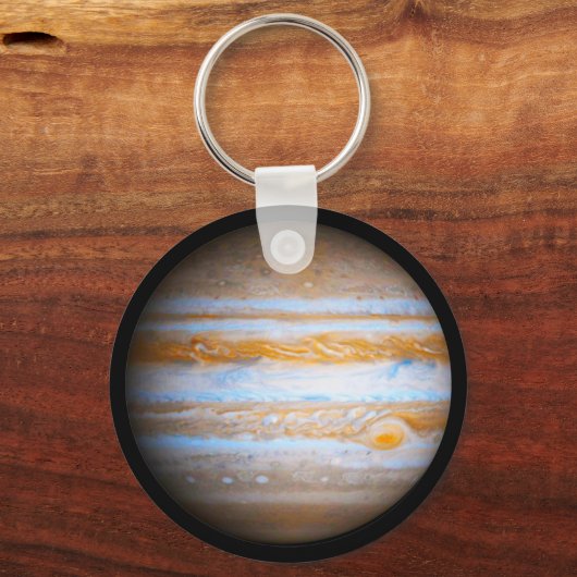 Der Planet Jupiter Schlüsselanhänger (Vorderseite)