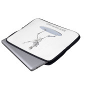 Der Planet Laptopschutzhülle (Vorne Knopf)