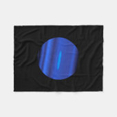 Der Planet Neptun Fleecedecke (Vorderseite (Horizontal))