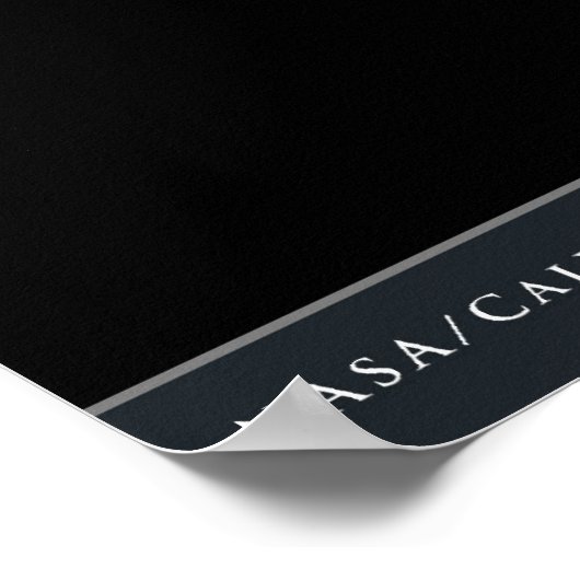 Der Planet Neptun Poster (Ecke)