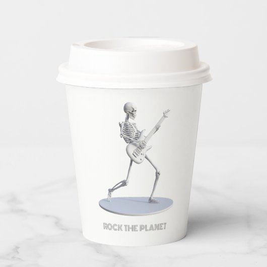 Der Planet Pappbecher (Rückseite)